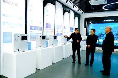 省市場(chǎng)監(jiān)管局高正民巡視員一行赴中水三立調(diào)研，指導(dǎo)信息技術(shù)研發(fā)創(chuàng)新工作